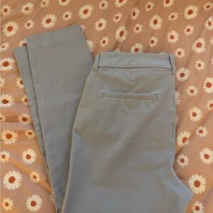 OLD NAVY PALE BLUE HIGH-RISE PIXIE DRESS PANTS SZ 8